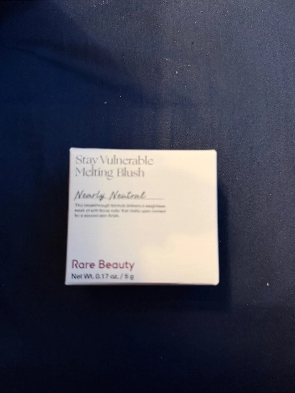 Rare Beauty Melting Blush - Nearly Neutral (Creamy White Box)